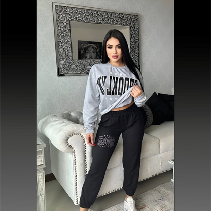 NUEVO CONJUNTO DUO BUSO ESTAMPADO SUDADERA ❤️ 🧡 💛 💚