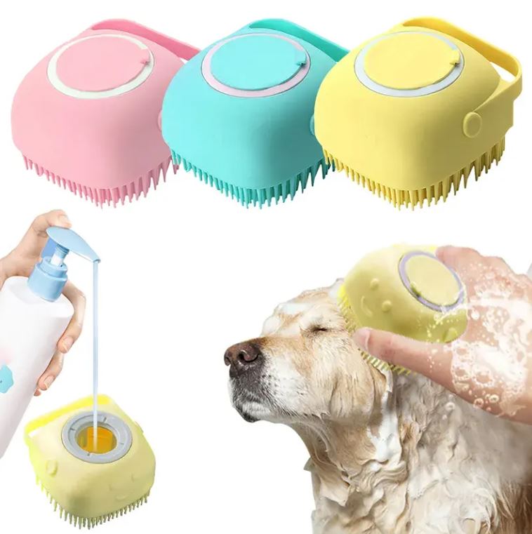 Cepillo de baño para mascotas 🐾