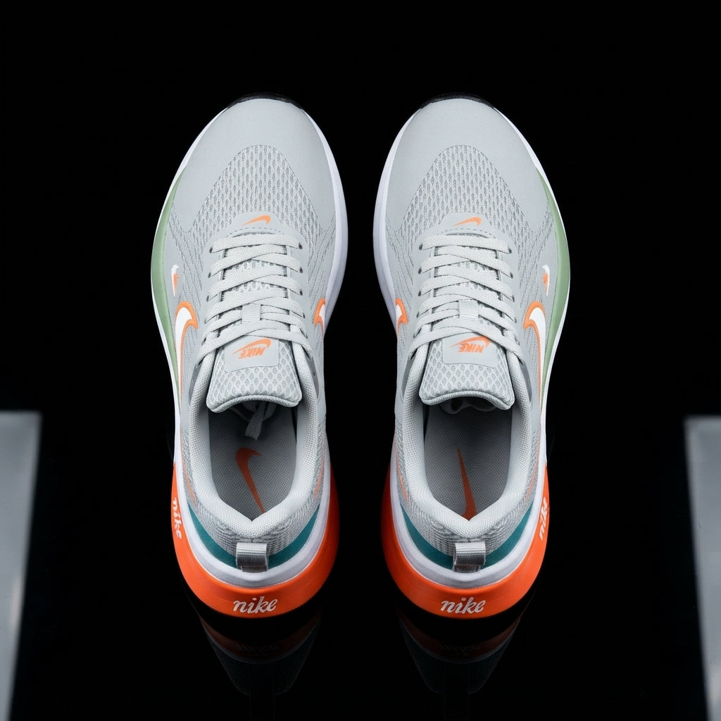 Tenis Nike BTR Gris naranja