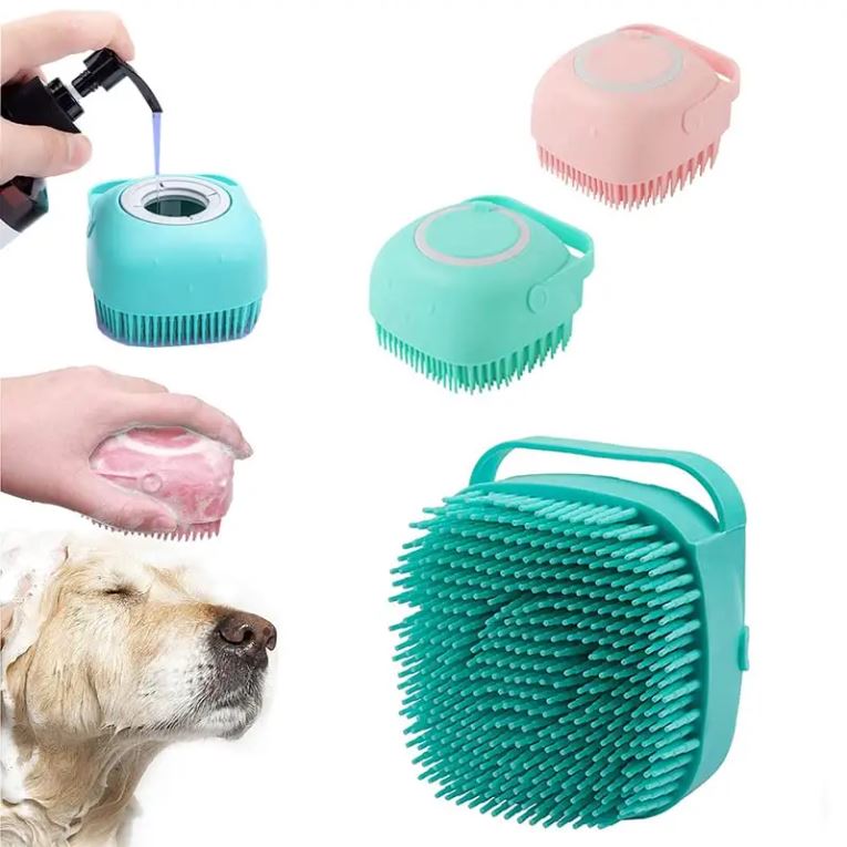 Cepillo de baño para mascotas 🐾