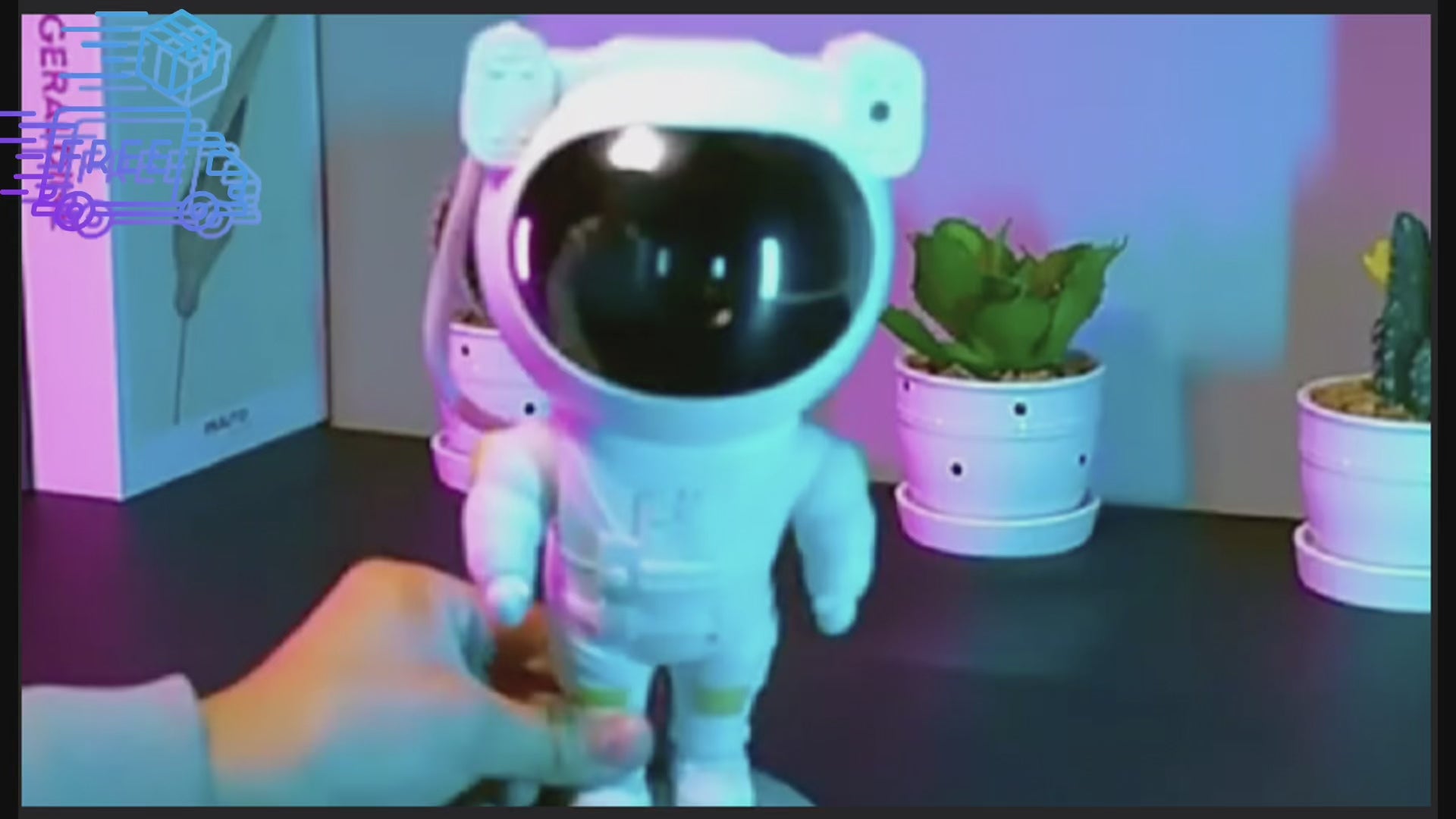 Proyector de estrellas y astronautas- una experiencia única en tu hogar